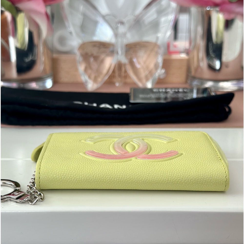Chanel Leather Keychain Card Wallet - Picture 8 of 12